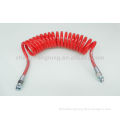 Polyurethane Coil Hose/ PU flexible air brake coils/high quality truck sprial air brake coil